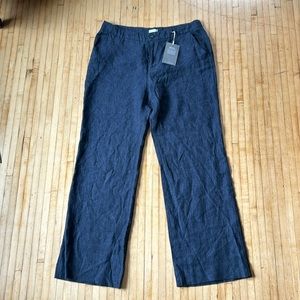 Wide Leg Linen Garnet Hill Pants